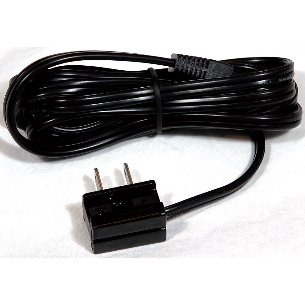 American Lighting 6'' PWR CORD FOR 120V XEN/HAL PUCKS,cULus,W/ROLL SWTCH,BLACK,BLISTER PACK