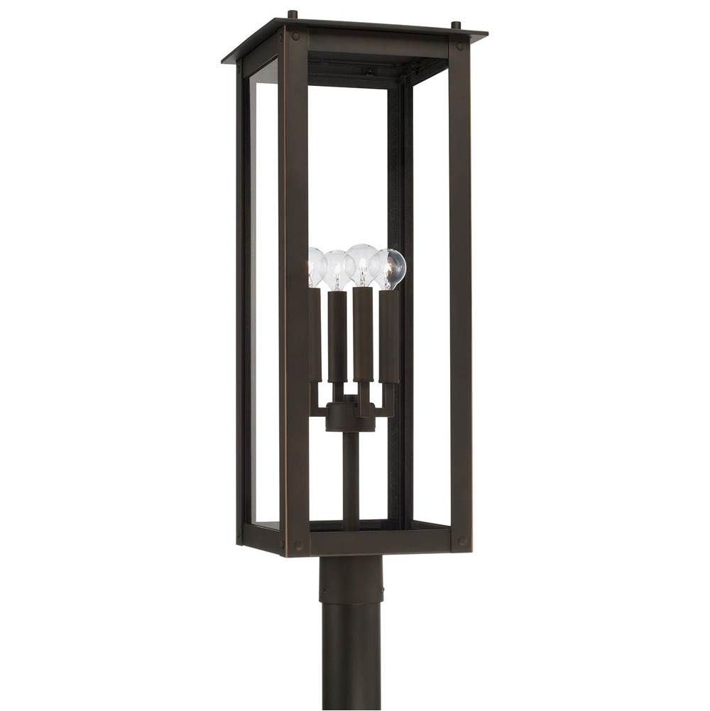 Capital Lighting 4-Light Outdoor Post-Lantern