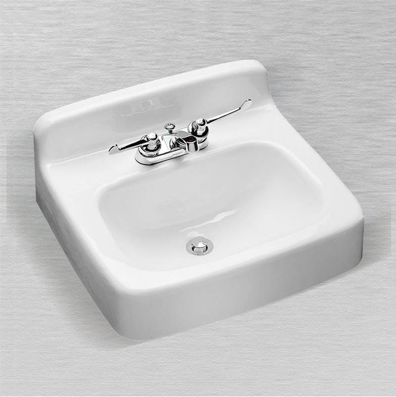 Ceco 20 x 18 Wall Hung Lavatory w/ Carrier Lugs - ADA Compliant