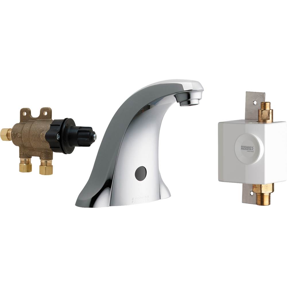 Chicago Faucets AB 4'' LAV AC SINGLE INLET