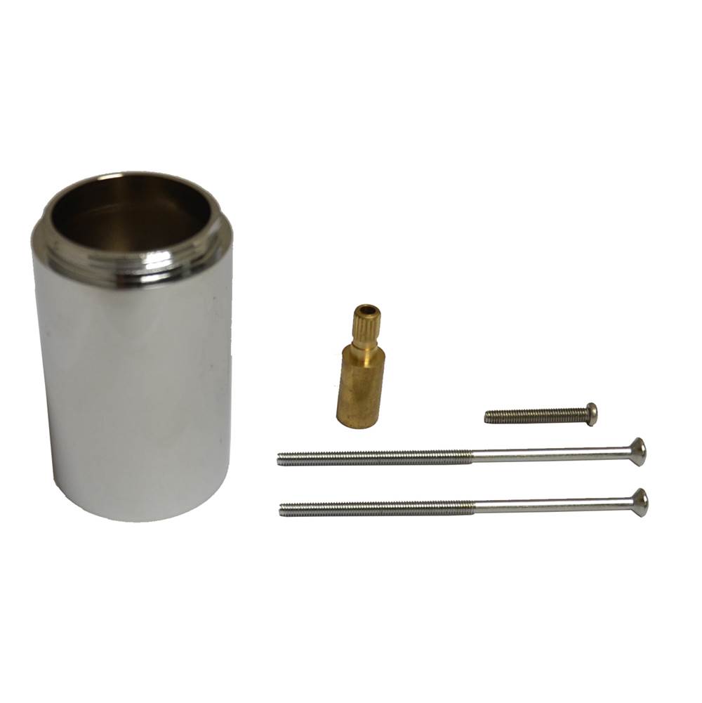 Compass Manufacturing Brushed Nickel Extension Kit, Sleeve, Stem Extension And Screws 101.6 MM !!!!!!!!!!!!! For Contractor Pack Valves Only !!!!!!!!!!!!