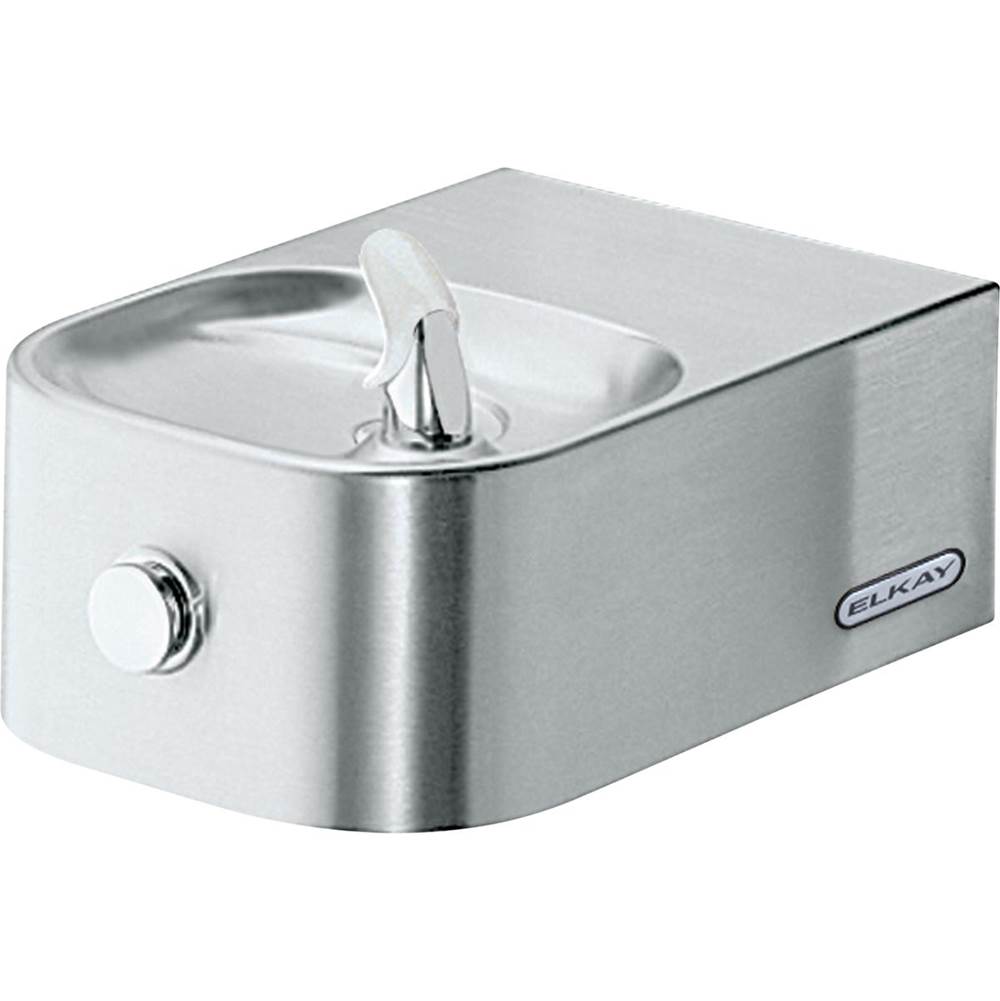Elkay Soft Sides Single Fountain Non-Filtered Non-Refrigerated, Freeze Resistant Stainless