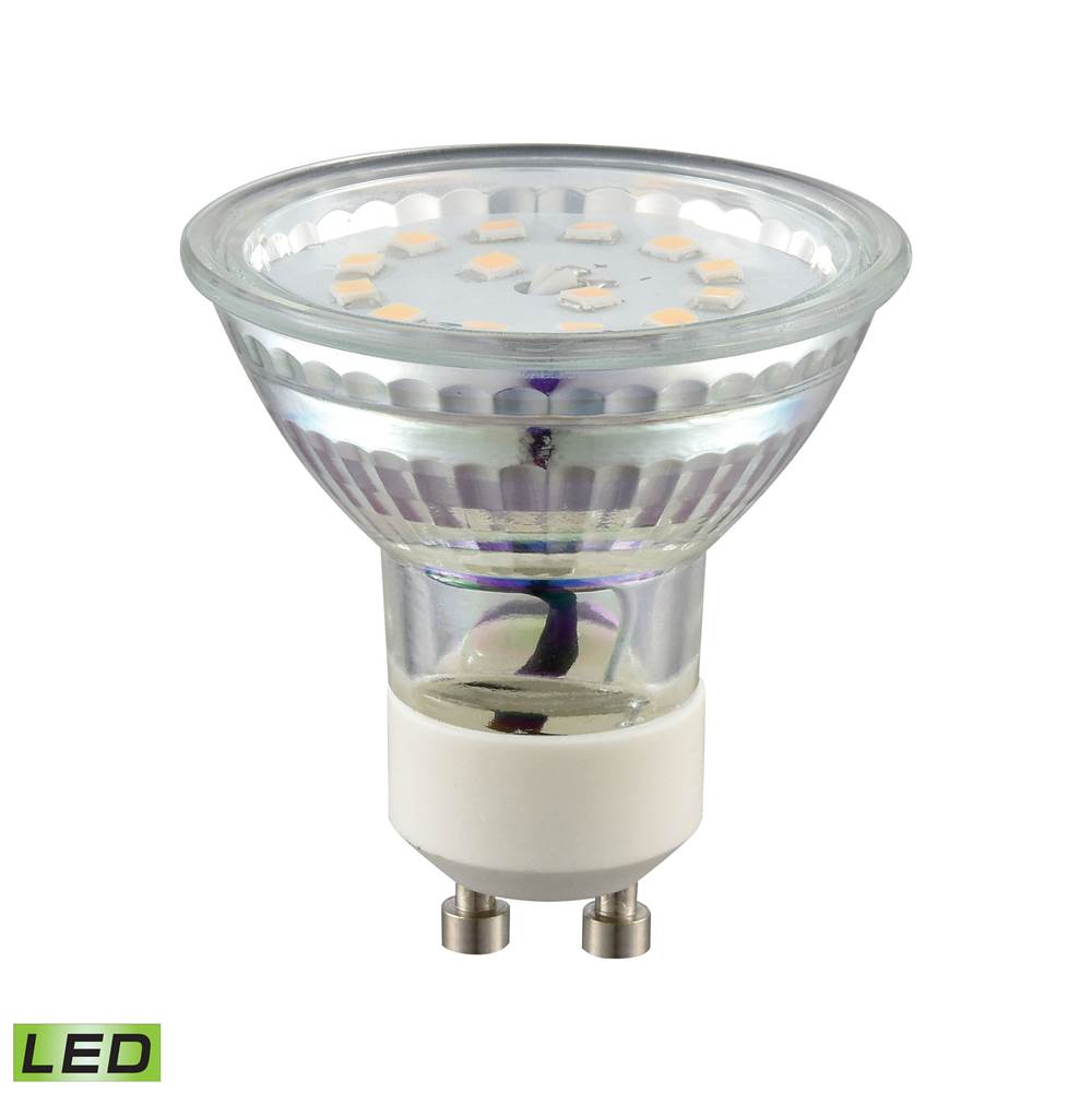 Elk Lighting Bulb Gu10 Dimmable LED (7-Watt, 600 Lumens, 3000K, 80 Cri, 120 Volt)