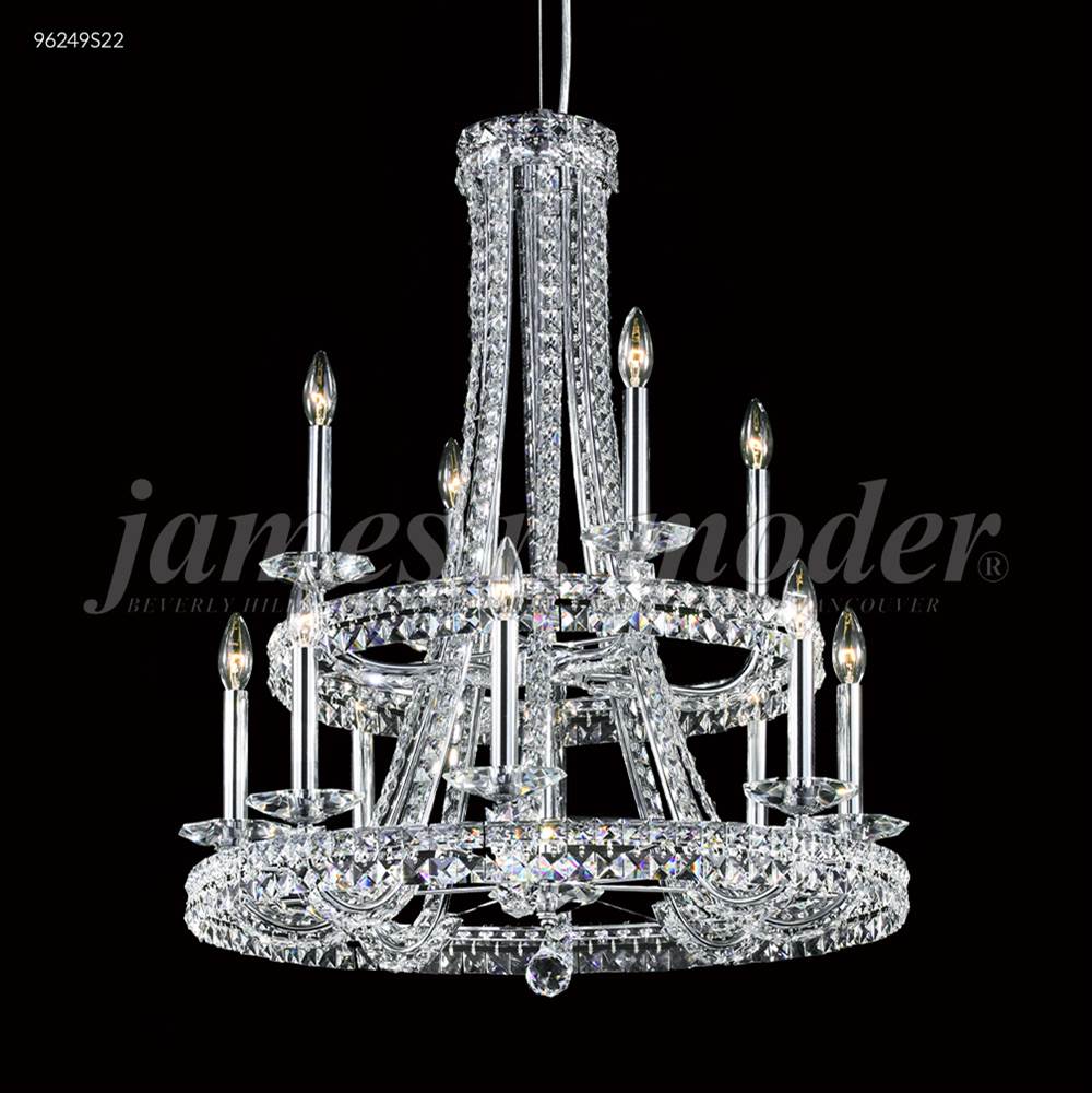 James R Moder Ashton Collection 12 Light Chandelier