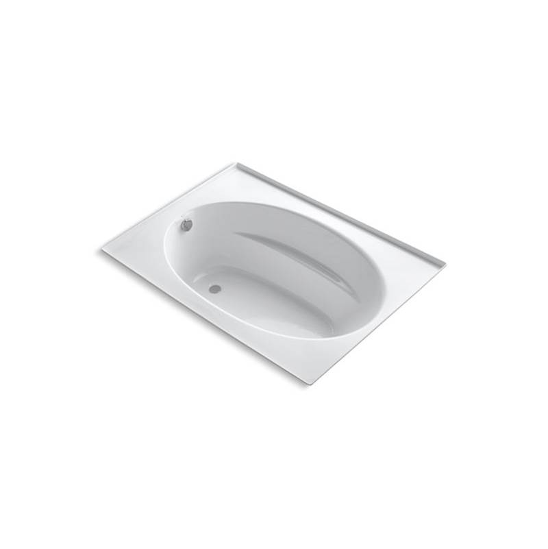 Kohler Windward® 60'' x 42'' alcove bath with integral flange and end drain