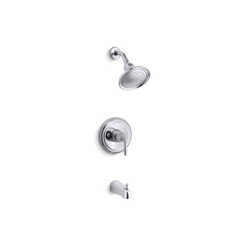 Kohler Devonshire® Rite-Temp® bath and shower trim with slip-fit spout and 2.5 gpm showerhead