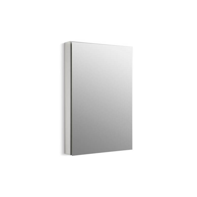 Kohler Catalan® 24-1/8'' W x 36-1/8'' H aluminum single-door medicine cabinet with 170 degree hinge