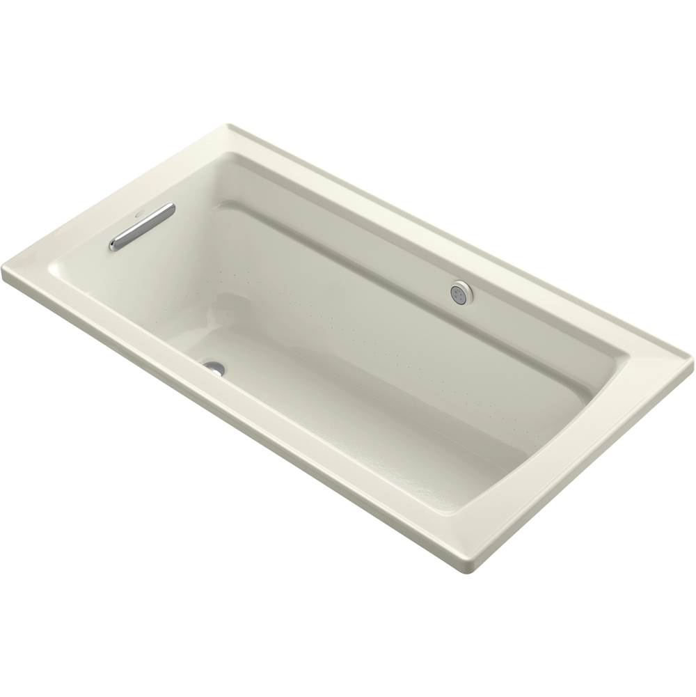 Kohler Archer® 60'' x 32'' drop-in Heated BubbleMassage™ air bath