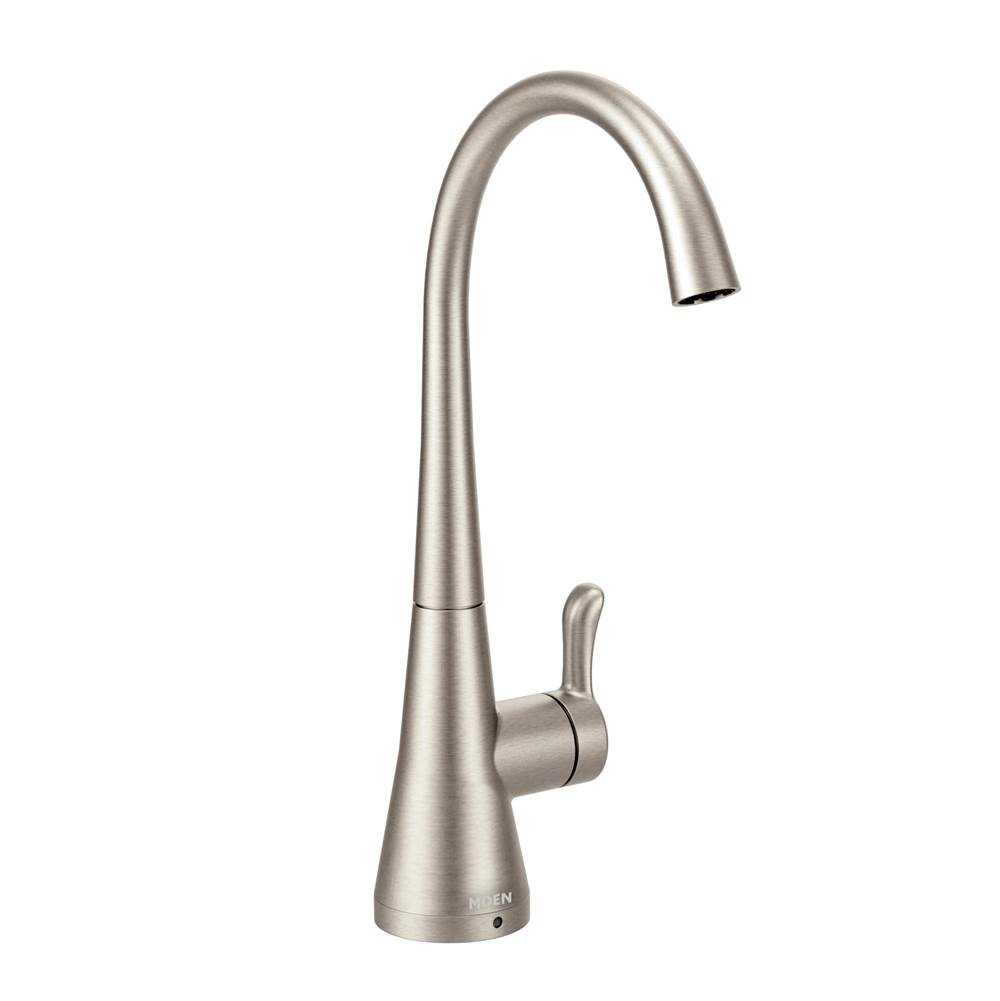 Moen Sip Transitional Cold Water Kitchen Beverage Faucet with Optional Filtration System, Spot Resist Stainless