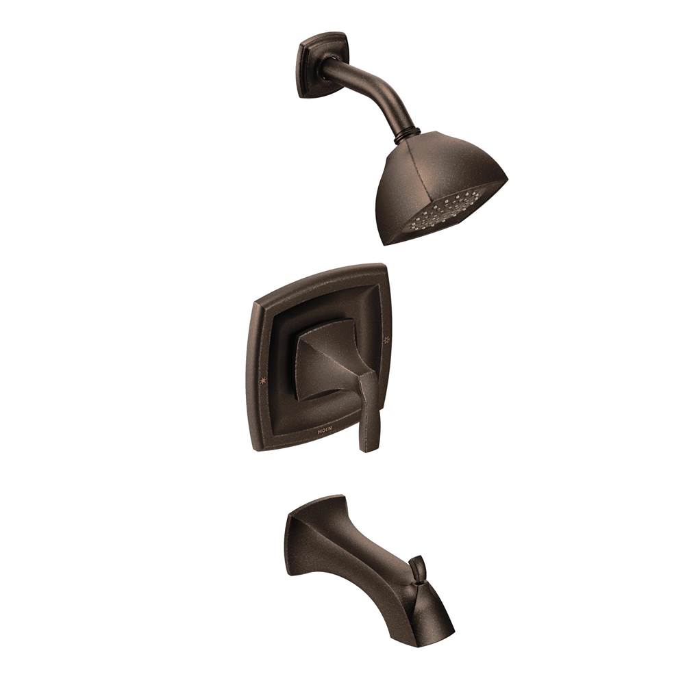 Moen Voss Posi-Temp 1-Handle Tub and Shower Trim Kit in Oil Rubbed Bronze (Valve Sold Separately)
