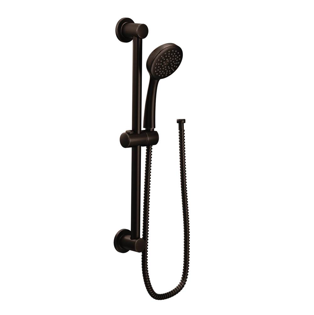 Moen Eco-Performance Handheld Shower with 24-Inch Slide Bar and 69-Inch Hose, Oil-Rubbed Bronze