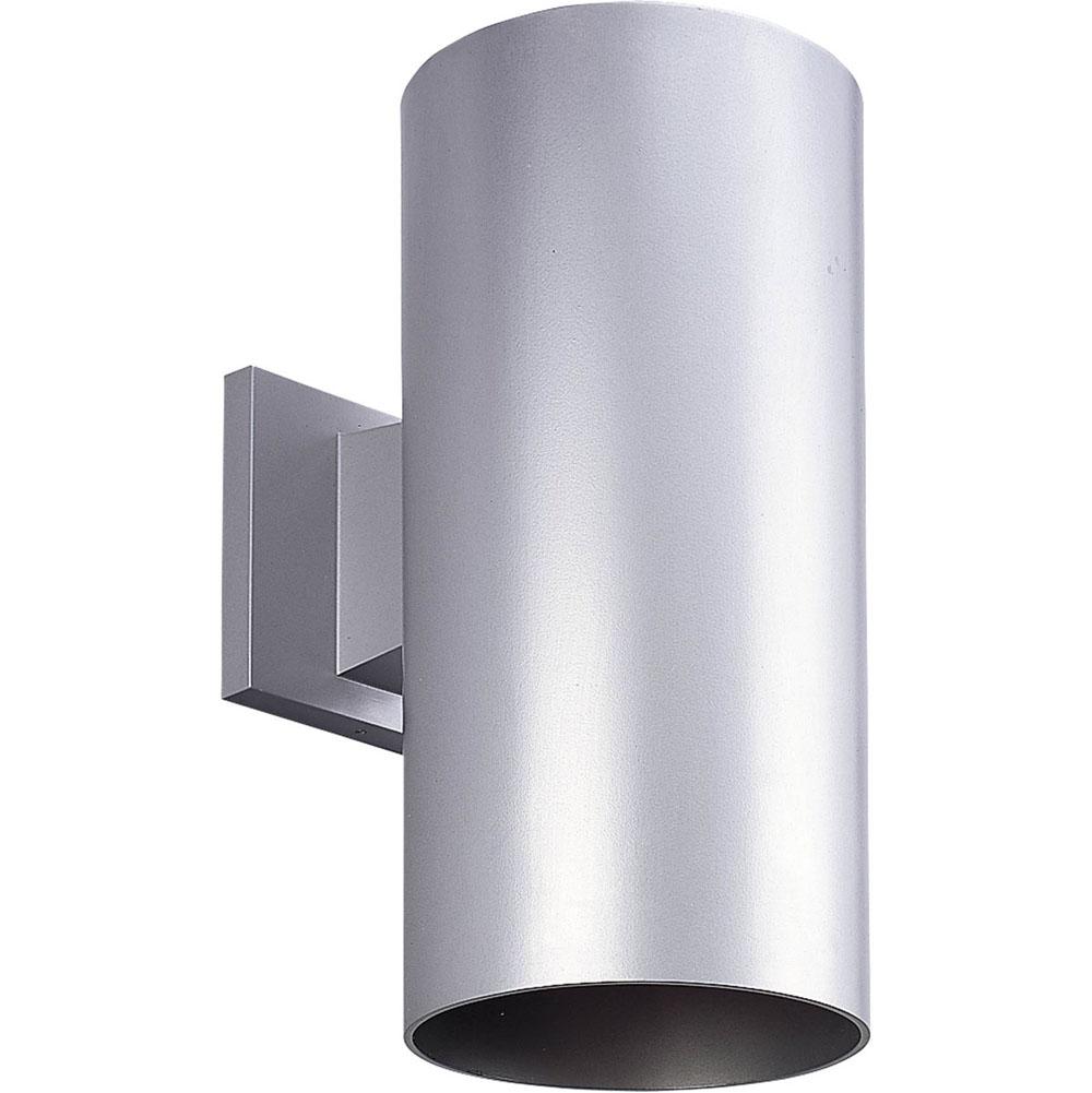 Progress Lighting 6'' Metallic Gray LED Outdoor Wall Cylinder