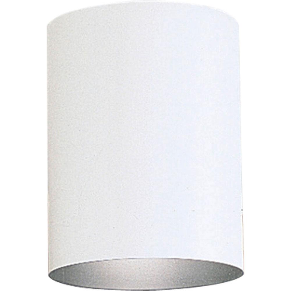 Progress Lighting 5'' White LED Outdoor Flush Mount Cylinder