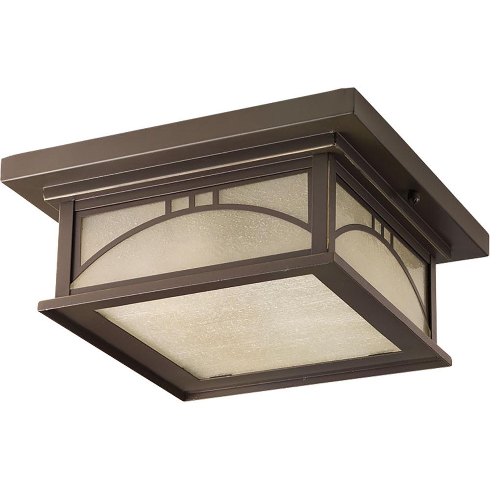 Progress Lighting Residence Collection Two-Light 12'' Outdoor Flush Mount CTC