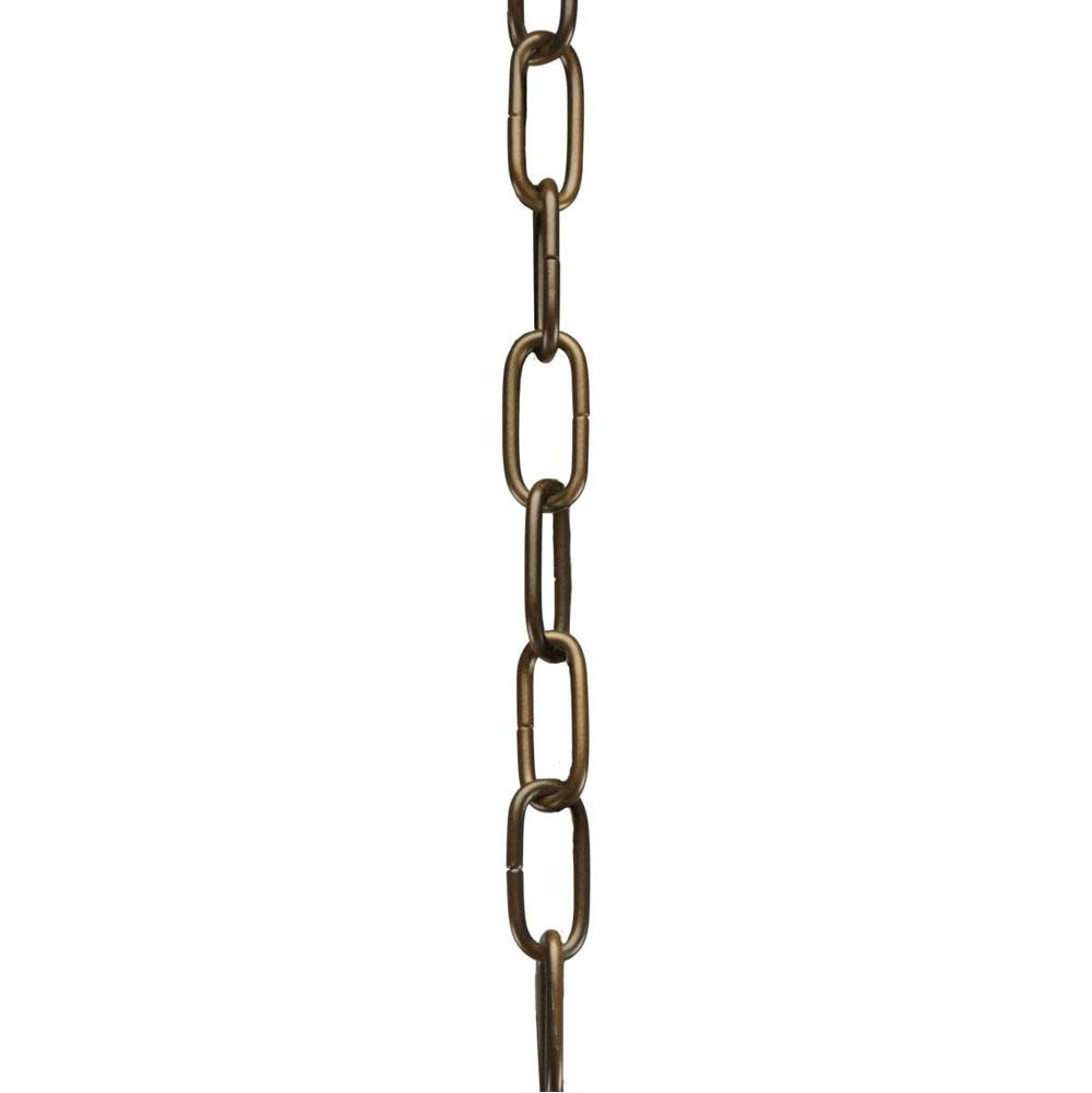 Progress Lighting Accessory Chain - 10'' of 9 Gauge Chain in Oil Rubbed Bronze