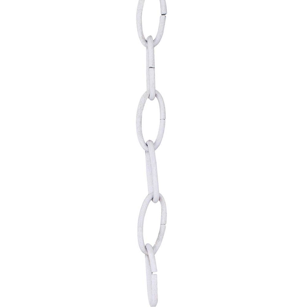 Progress Lighting Accessory Chain - 10'' of 9 Gauge Chain in Cottage White