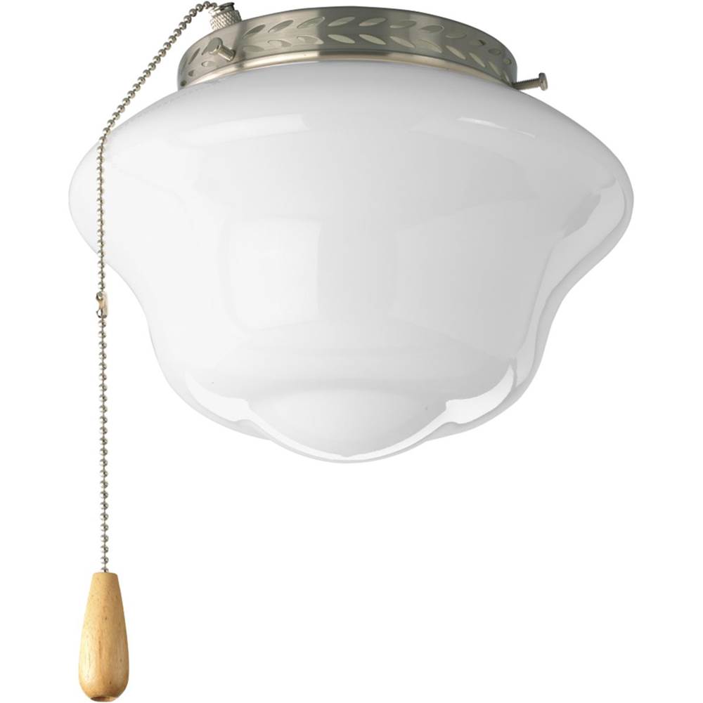 Progress Lighting AirPro Collection One-Light Ceiling Fan Light