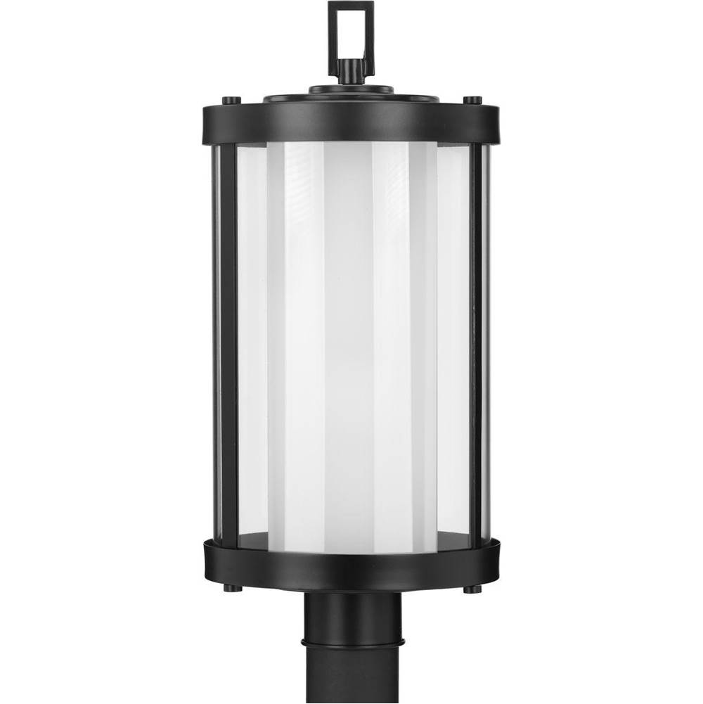 Progress Lighting Irondale Collection Black One-Light Post Lantern