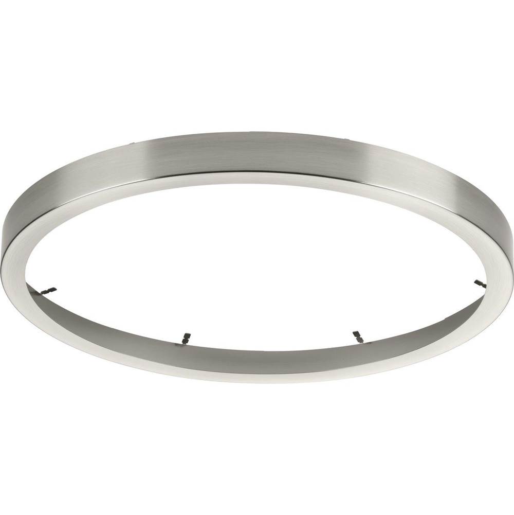 Progress Lighting Everlume Collection Brushed Nickel 14'' Edgelit Round Trim Ring