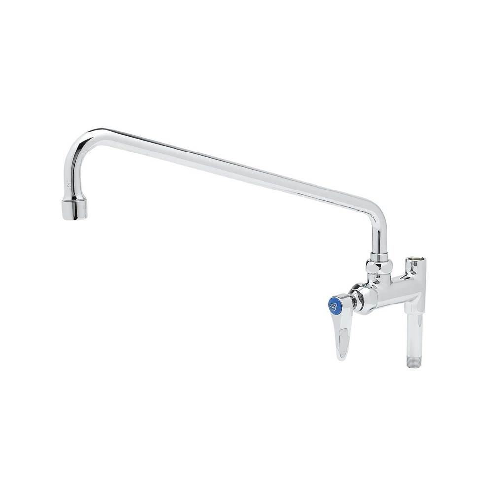 T&S Brass Add-On Faucet, 14'' Nozzle, Lever Handle, Eterna Cartridge