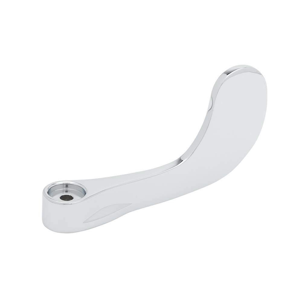 T&S Brass 4'' Wrist-Action Handle w/ Anti-Microbial Coating, Blank (New-Style) (Index & Screw Not Included)