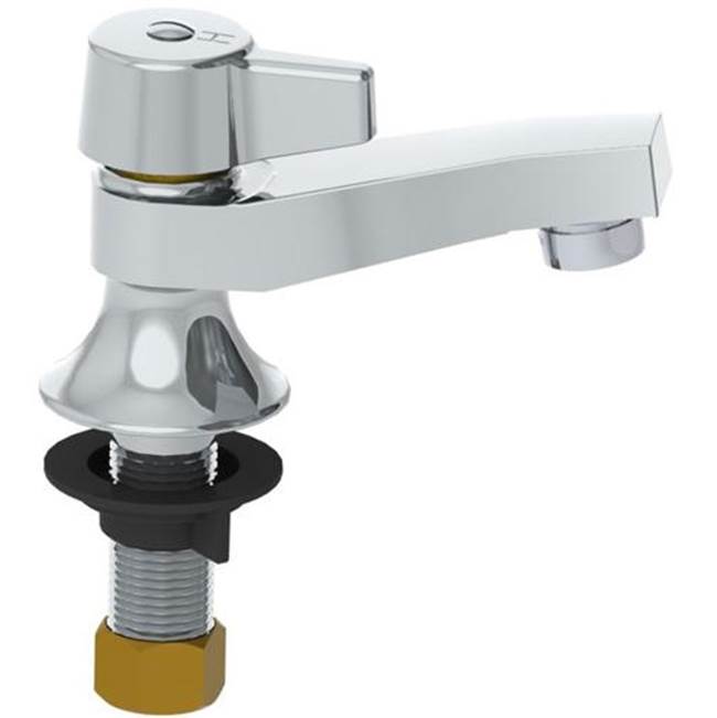 Union Brass Manufacturing Company Single Basin Faucet - Compression Valve, Cold Metal Handle With Aerator (Male)