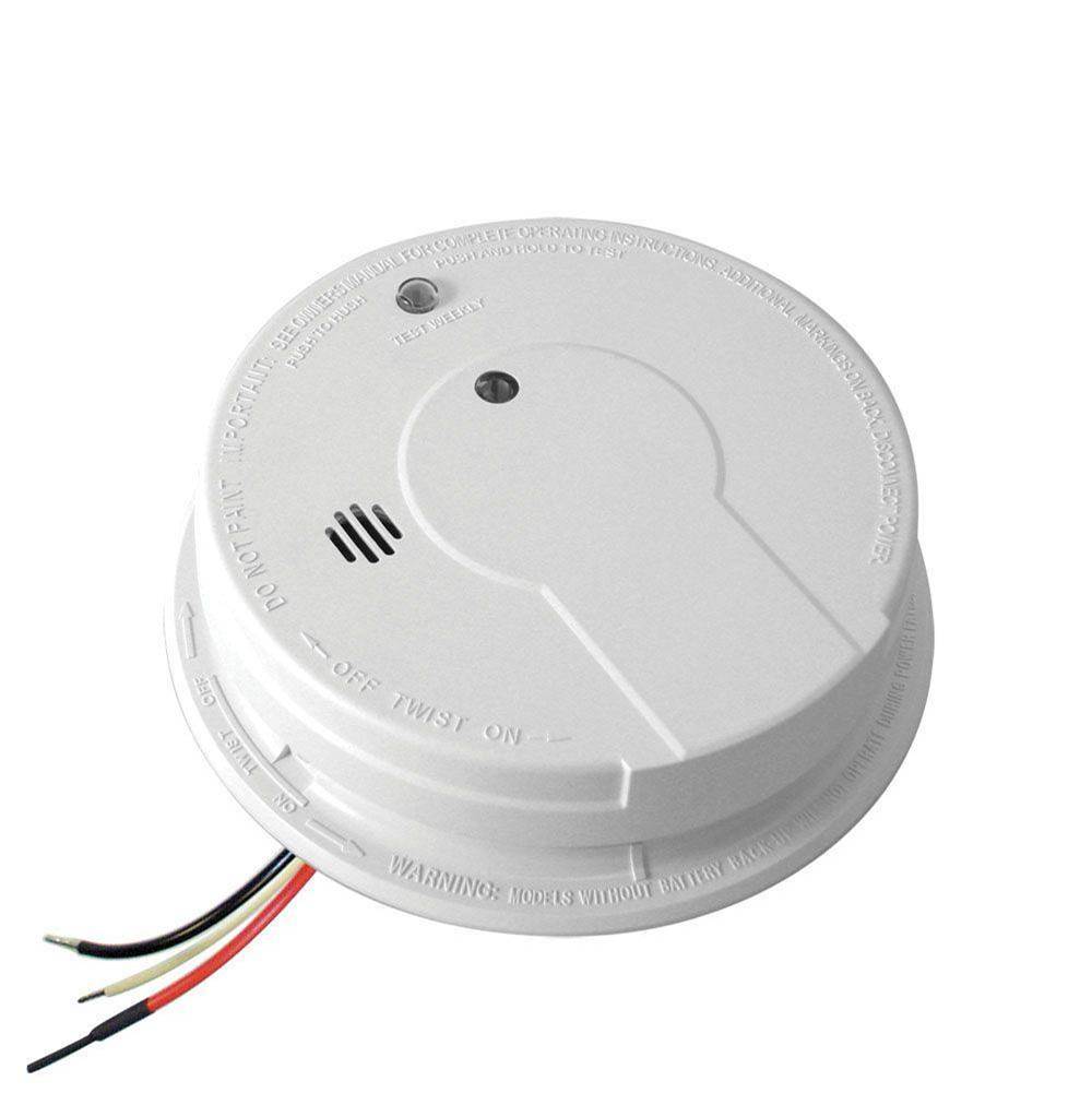 ElectricTX Supplies Firex 21006378 Hardwire Smoke Detector with 9-Volt Battery Backup