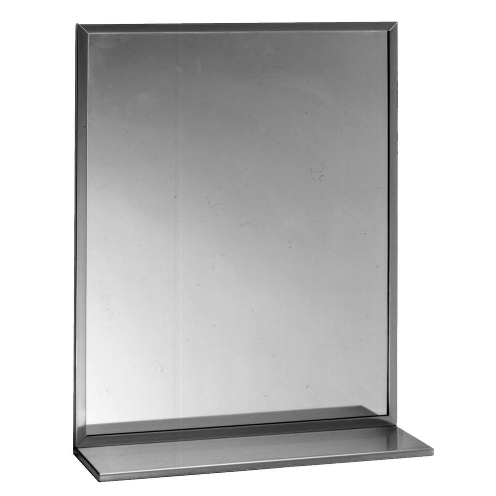 Central Plumbing & Electric SupplyBobrickChannel-Framed Mirror/Shelf Combination 18X36