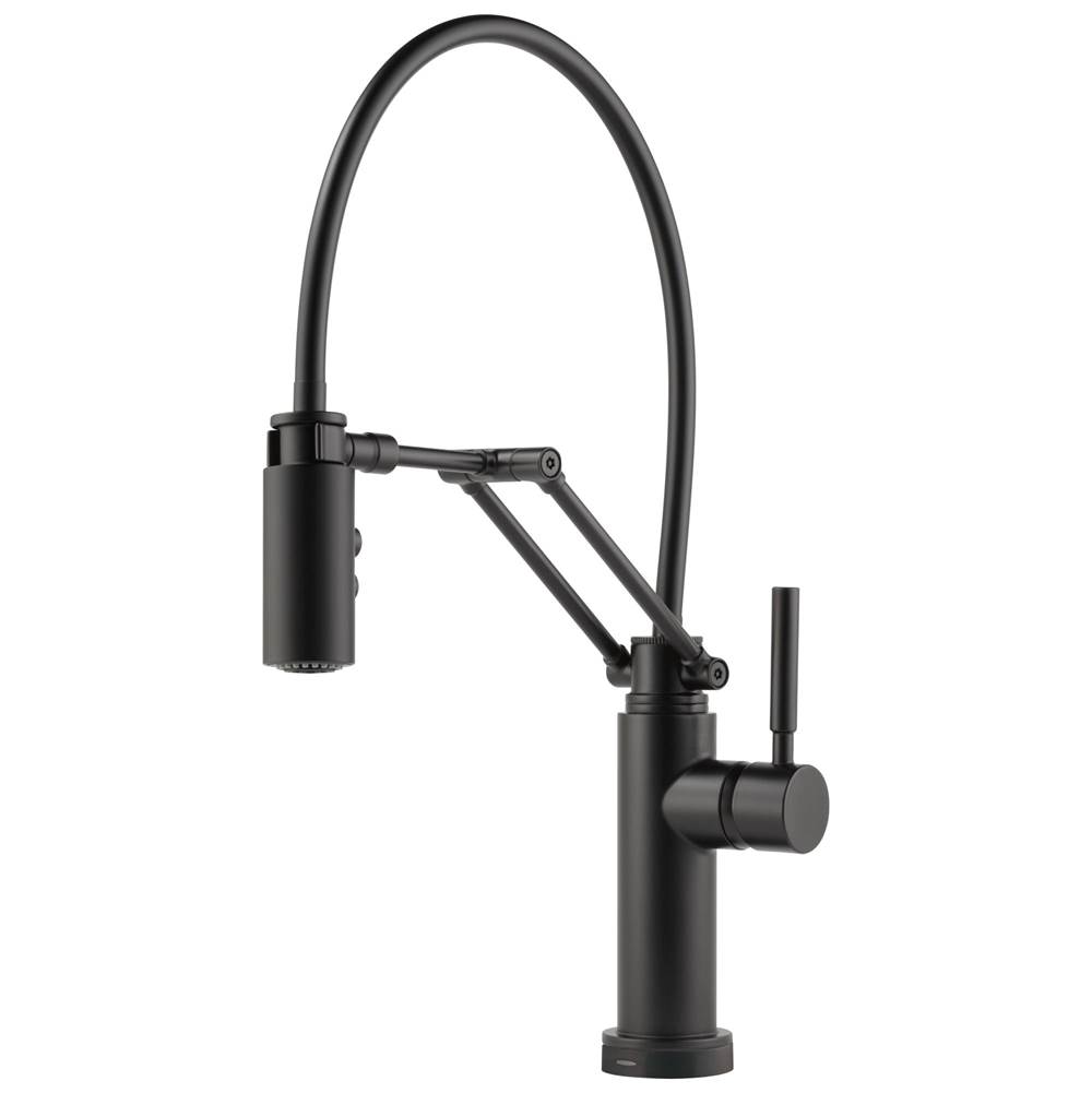 Brizo Solna® Single Handle Articulating Kitchen Kitchen Faucet with SmartTouch® Technology