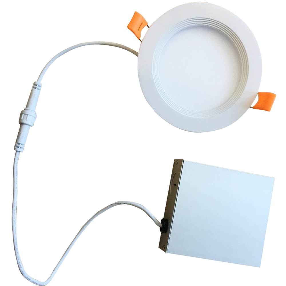 Bulbrite 9W Led 4'' Recessed Downlight W/ Metal Jbox White Round Dimmable 80Cri 2700K 120V