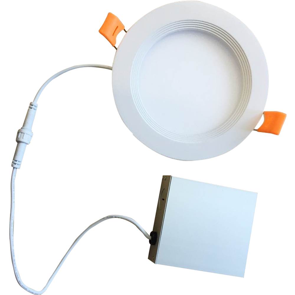 Bulbrite 7W Led 3'' Recessed Downlight W/ Metal Jbox and Baffle White Round Dimmable 90Cri 3000K 120V