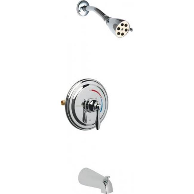 Chicago Faucets ROUND T/P TUB AND SHOWER VALVE