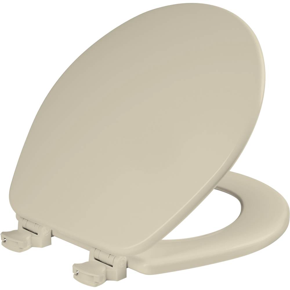 Central Plumbing & Electric SupplyChurchRound Enameled Wood Toilet Seat in Bone with Easy-Clean & Change Hinge