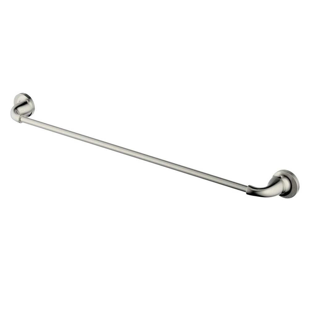 Compass Manufacturing Noble Brushed Nickel 24'' Towel Bar