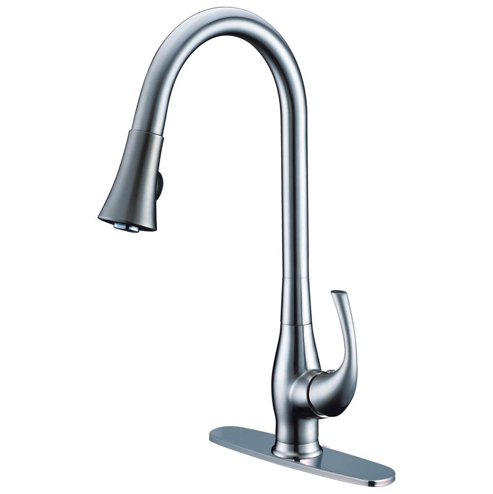 Compass Manufacturing International - Single Hole Kitchen Faucets