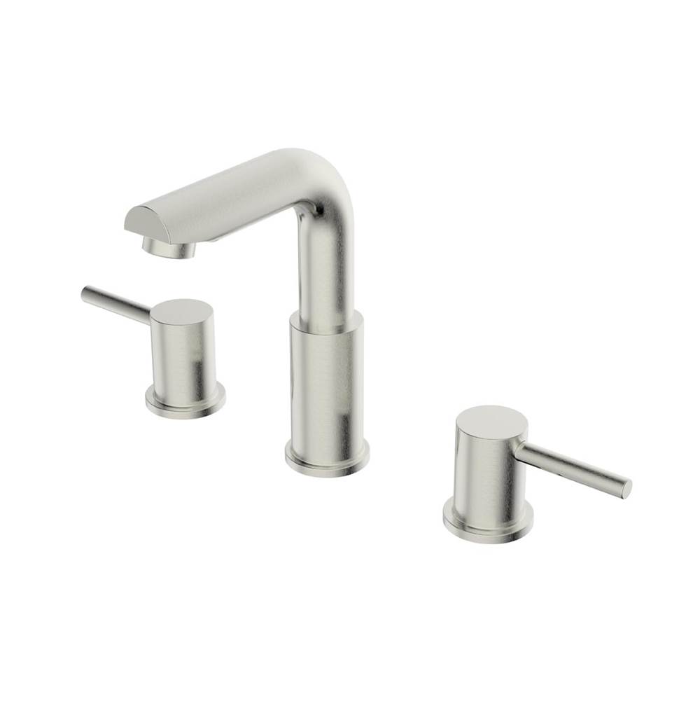 Compass Manufacturing Casmir Brushed Nickel 2 Handle Wide Spread Lavatory Faucet