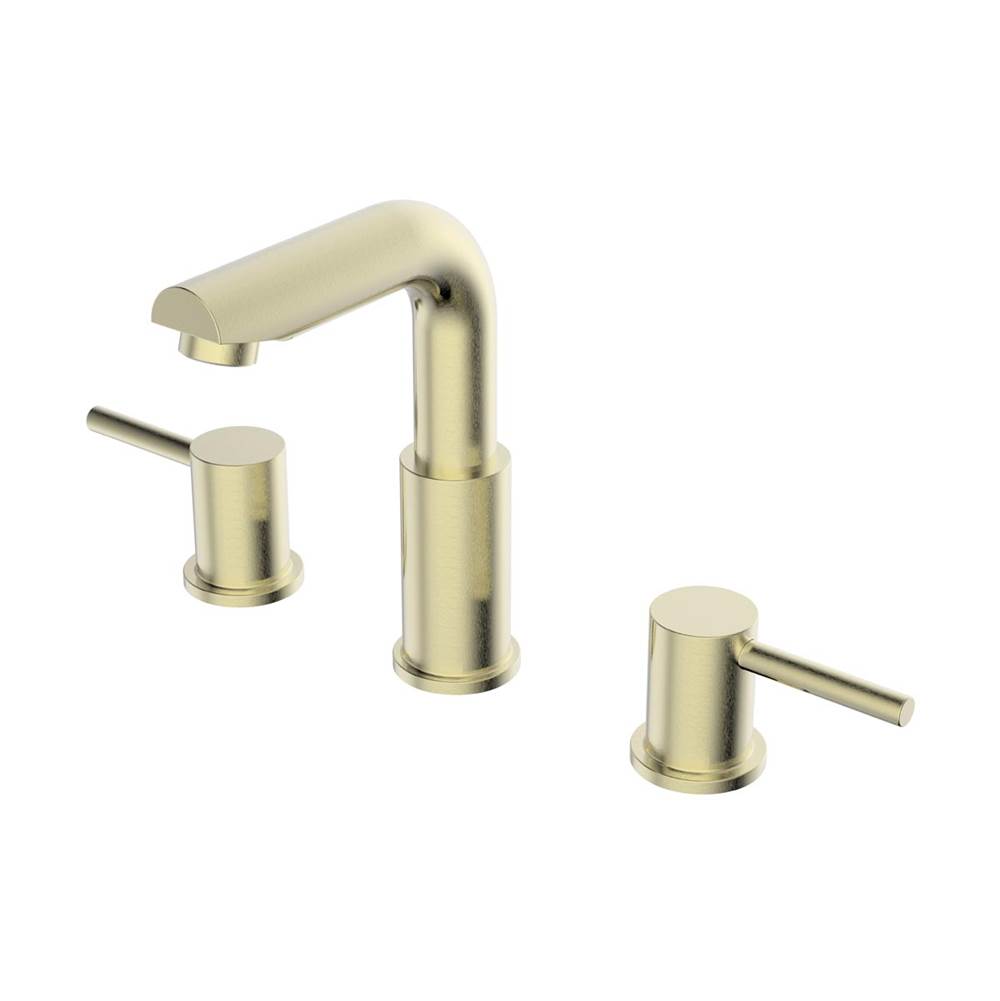 Compass Manufacturing Casmir Matte Gold Two Handle Wide Spread Lavatory Faucet