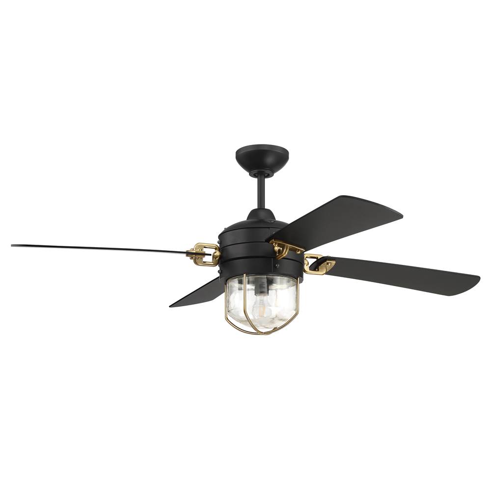 Craftmade 52'' Ceiling Fan with Light Kit and Blades