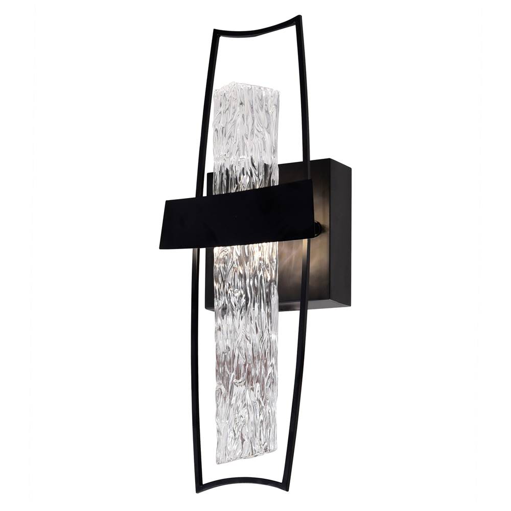 CWI Lighting Guadiana 5 in LED Black Wall Sconce