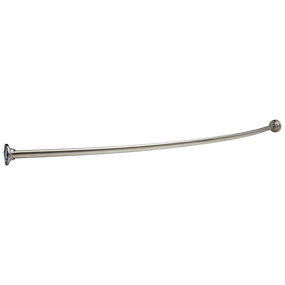 Delta Faucet Other 1'' x 5' Shower Rod with Brackets (6'' Bow)