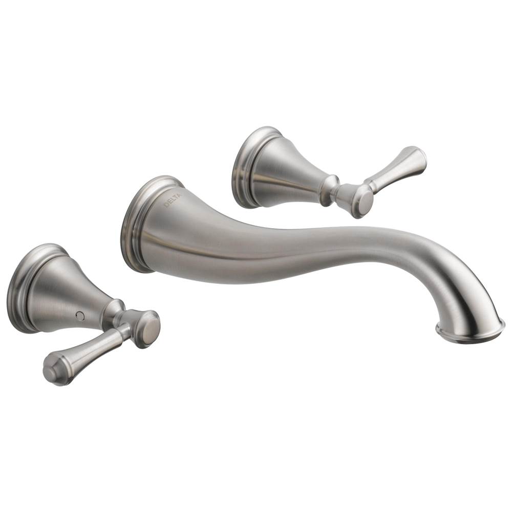 Delta Faucet Cassidy™ Two Handle Wall Mount Bathroom Faucet Trim