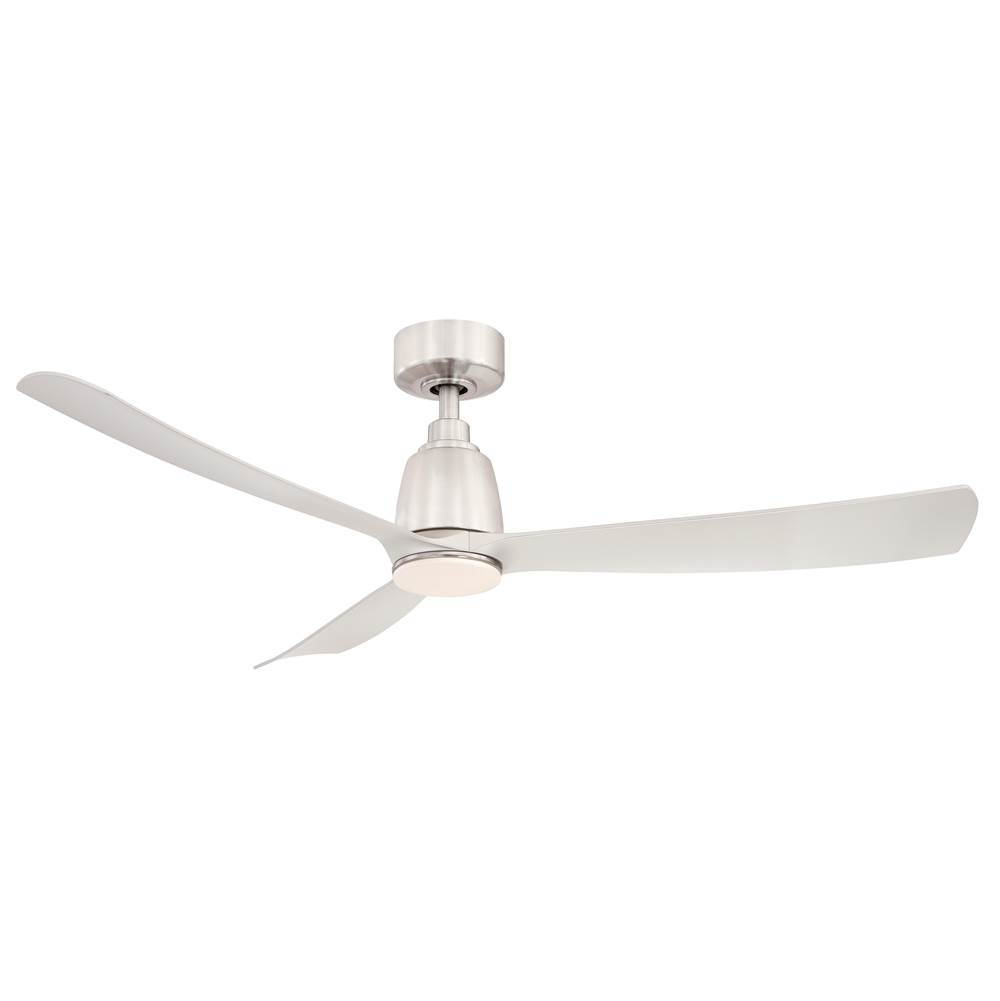 Fanimation Kute - 52 inch - Brushed Nickel with Brushed Nickel Blades