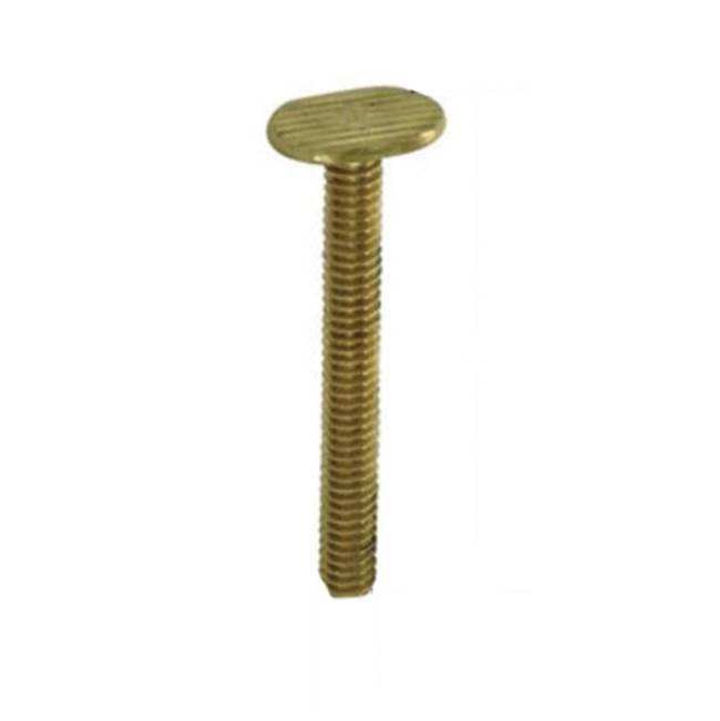 HydraPro 1/4'' X 2-1/4'' Solid Brass Bolts With 4 Extra Nuts And Washers