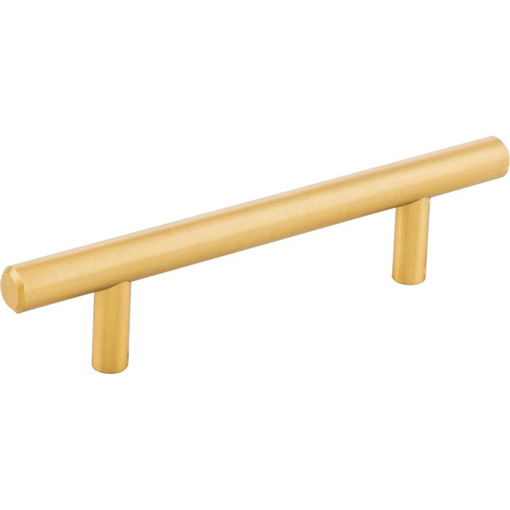 Hardware Resources 96 mm Center-to-Center Brushed Gold Naples Cabinet Bar Pull
