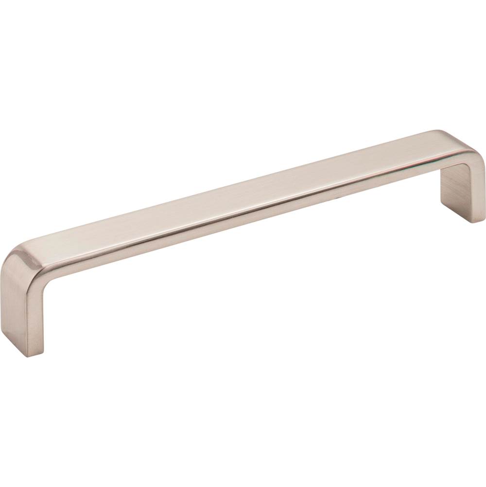 Hardware Resources 160 mm Center-to-Center Satin Nickel Square Asher Cabinet Pull