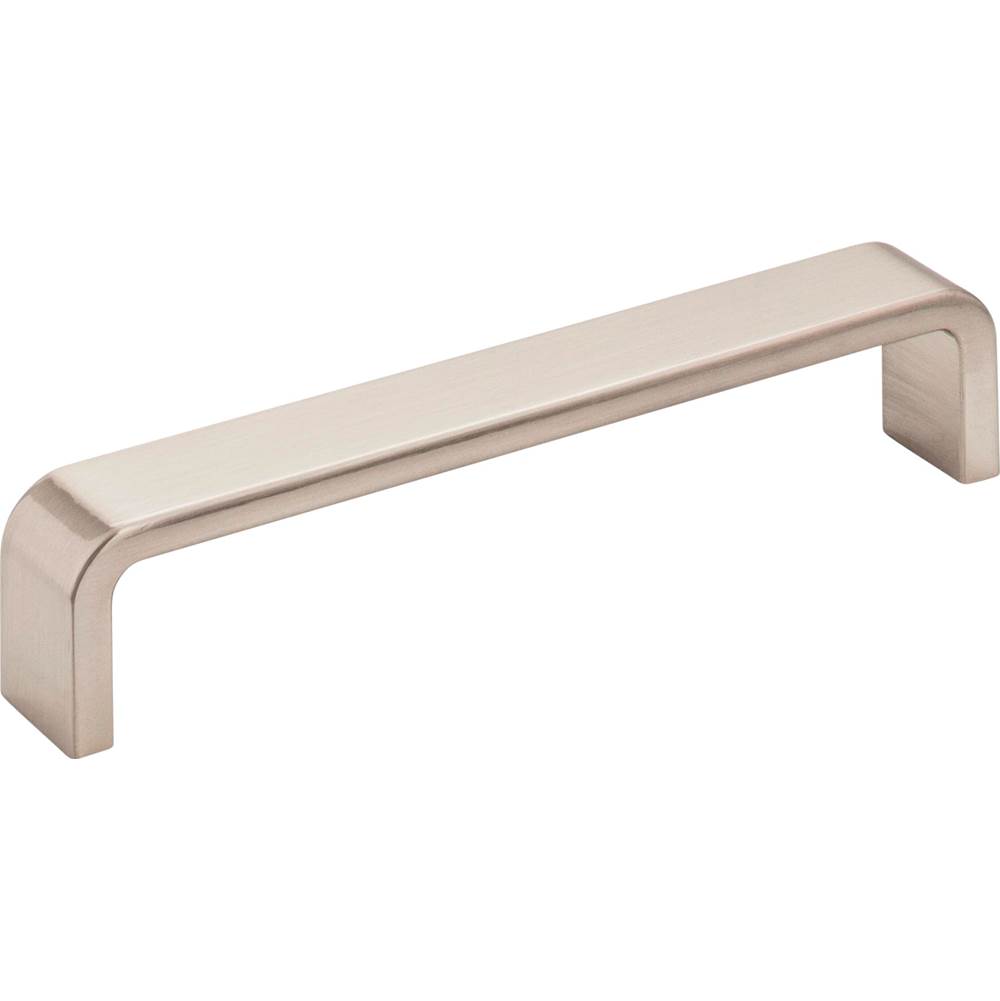 Hardware Resources 128 mm Center-to-Center Satin Nickel Square Asher Cabinet Pull