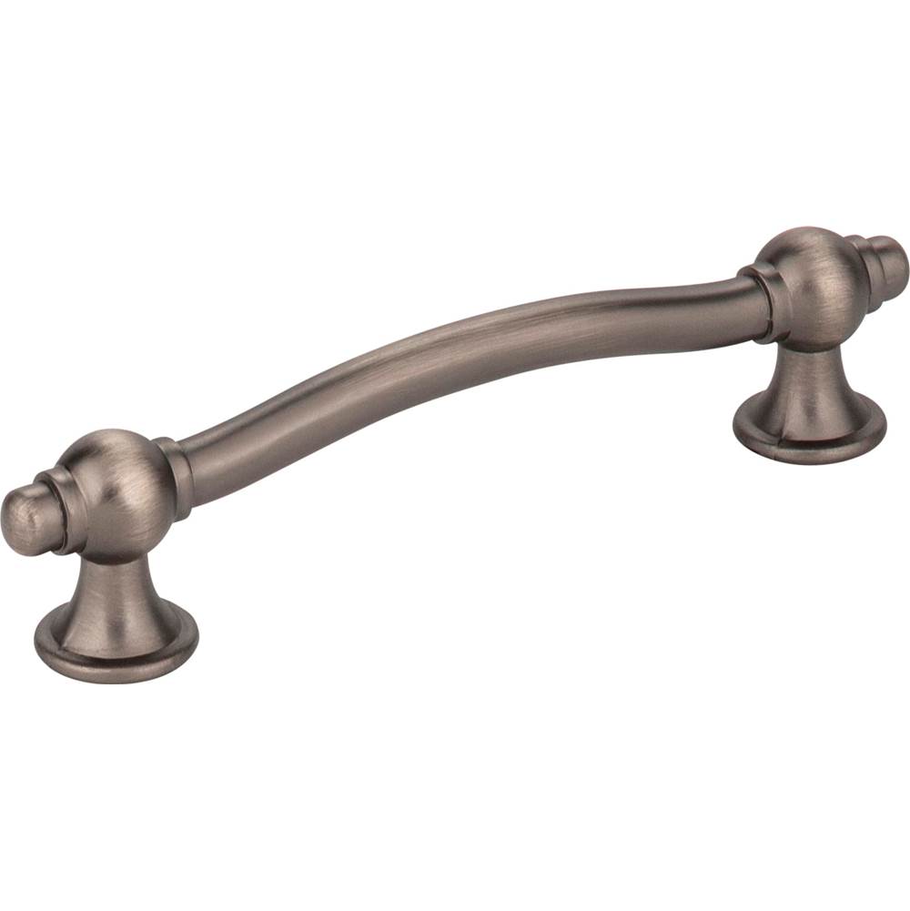 Hardware Resources 96 mm Center-to-Center Brushed Pewter Syracuse Cabinet Bar Pull