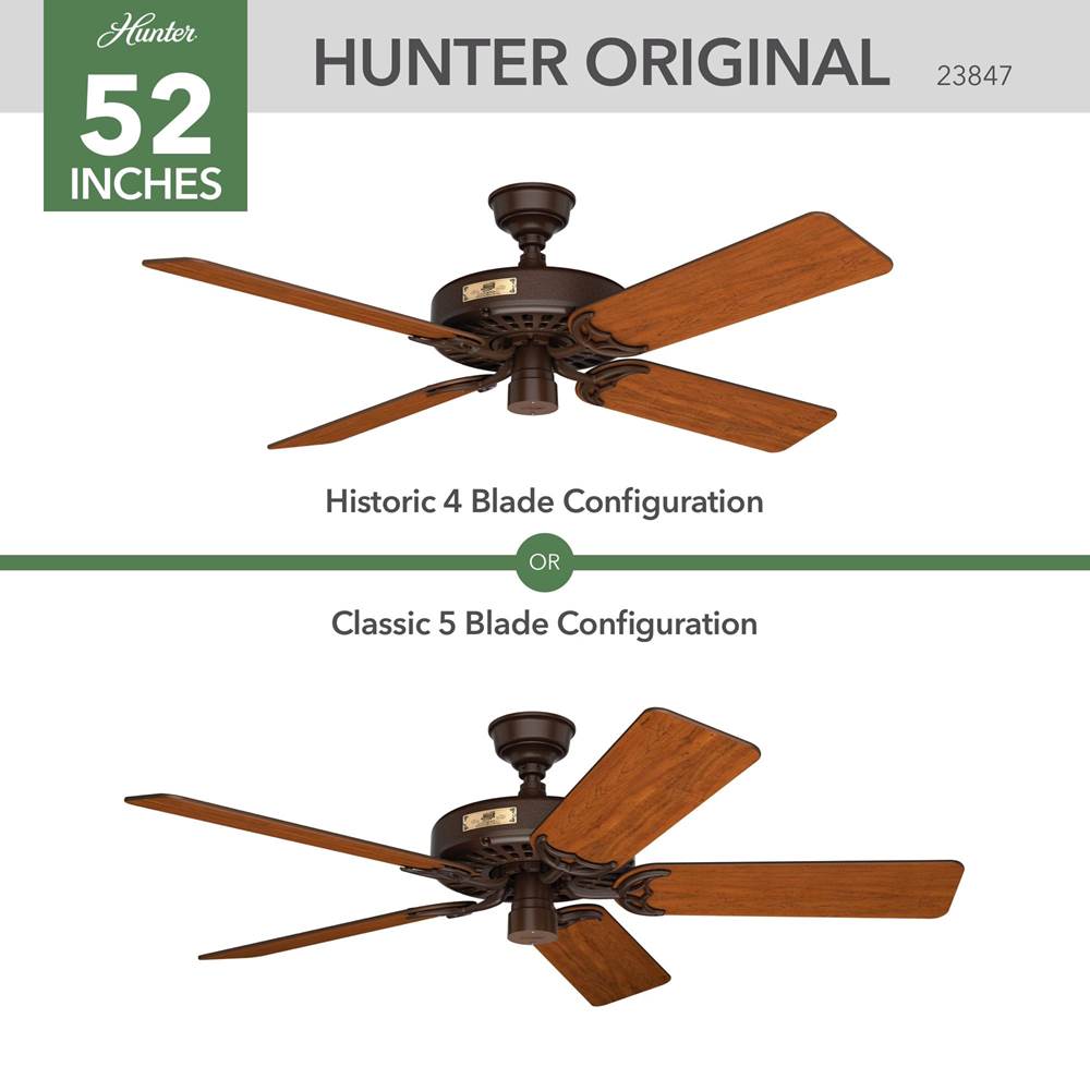 Hunter 52'' Original-Chestnut Brown