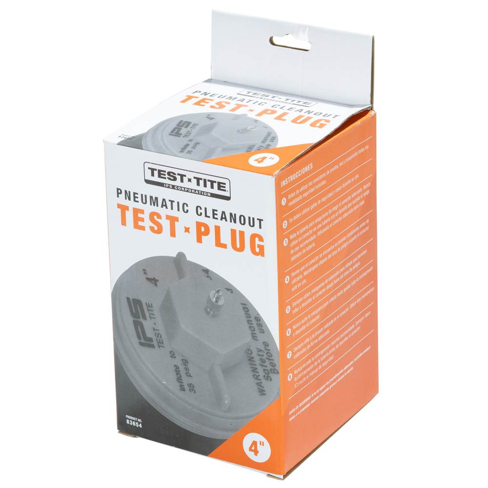 IPS Corporation CLEAN OUT TEST PLUG 4''