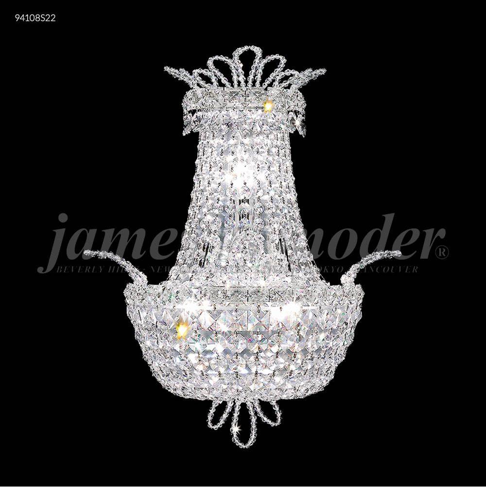James R Moder Princess Collection Empire Wall Sconce; Gold Accents Only